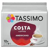 Tassimo Costa Americano 12 x 19g (108g)  Adomoo